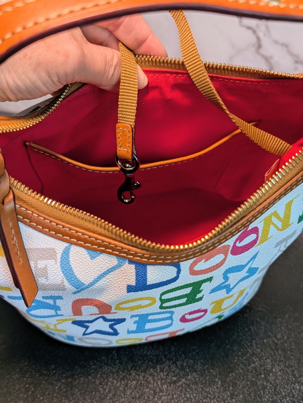 Dooney & Bourke Doodle Bag-Y2K - Picture 9 of 13